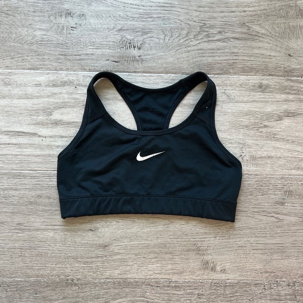 Nike Women's Black Racerback Sports Bra